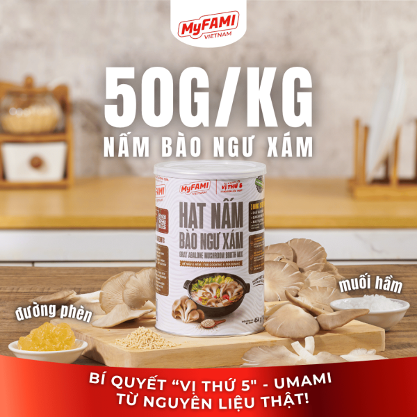 HẠT NẤM BÀO NGƯ XÁM (454G)