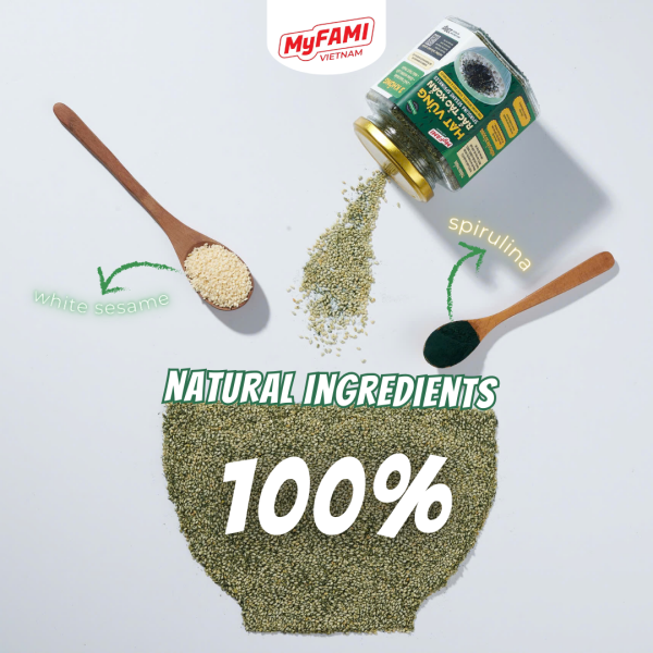 SPIRULINA SESAME SPRINKLES 230G