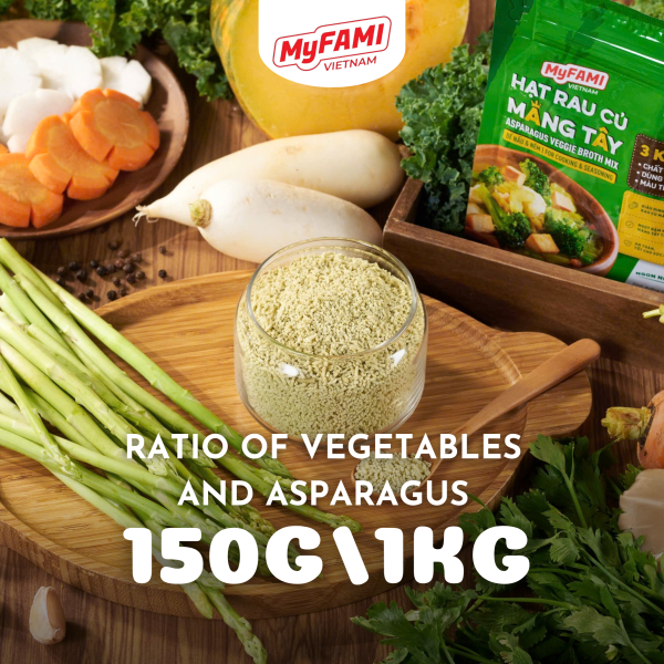 ASPARAGUS VEGGIE BROTH MIX 180G
