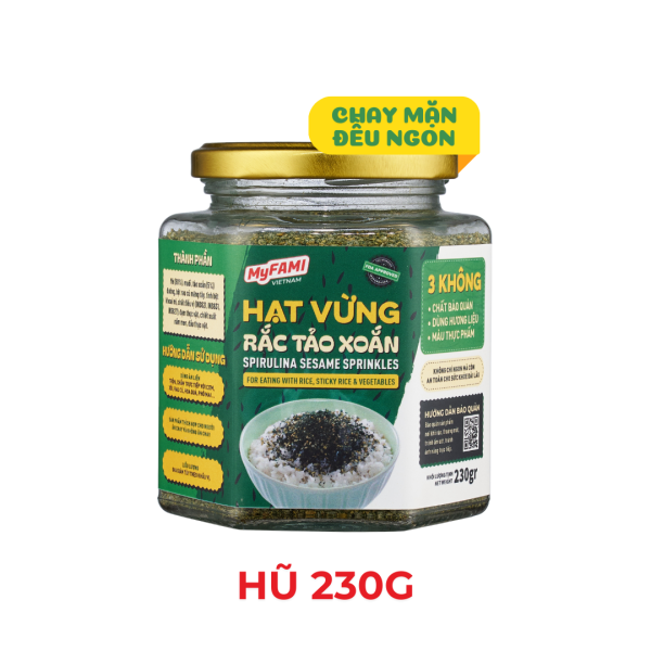 HẠT VỪNG RẮC TẢO XOẮN (230G)